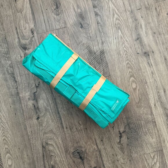 California Innovations Green Floral Insulted Market Satchel & Super Shopper 2 Pc - Picture 2 of 8